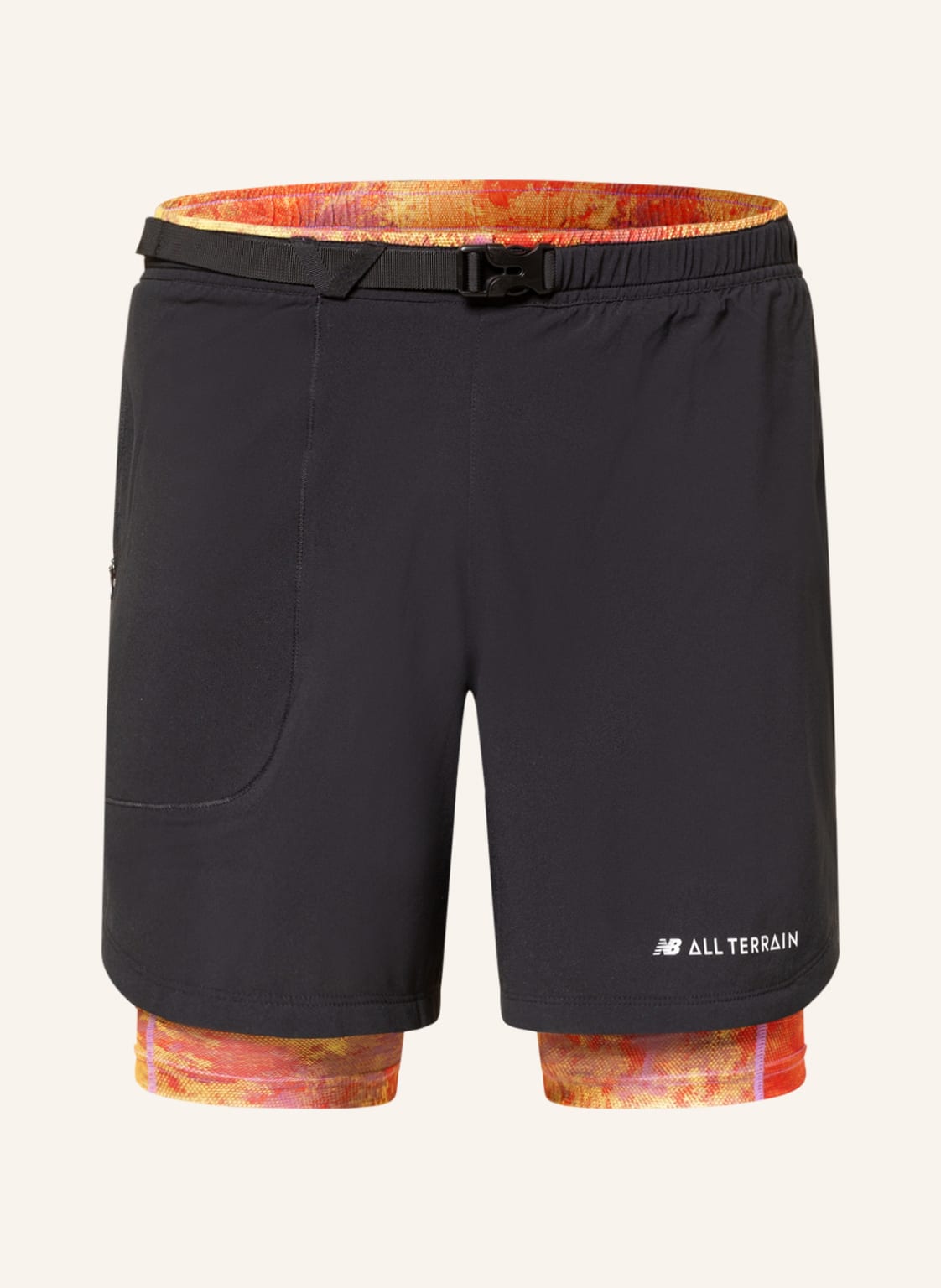 Image of New Balance 2-In-1-Laufshorts At grau