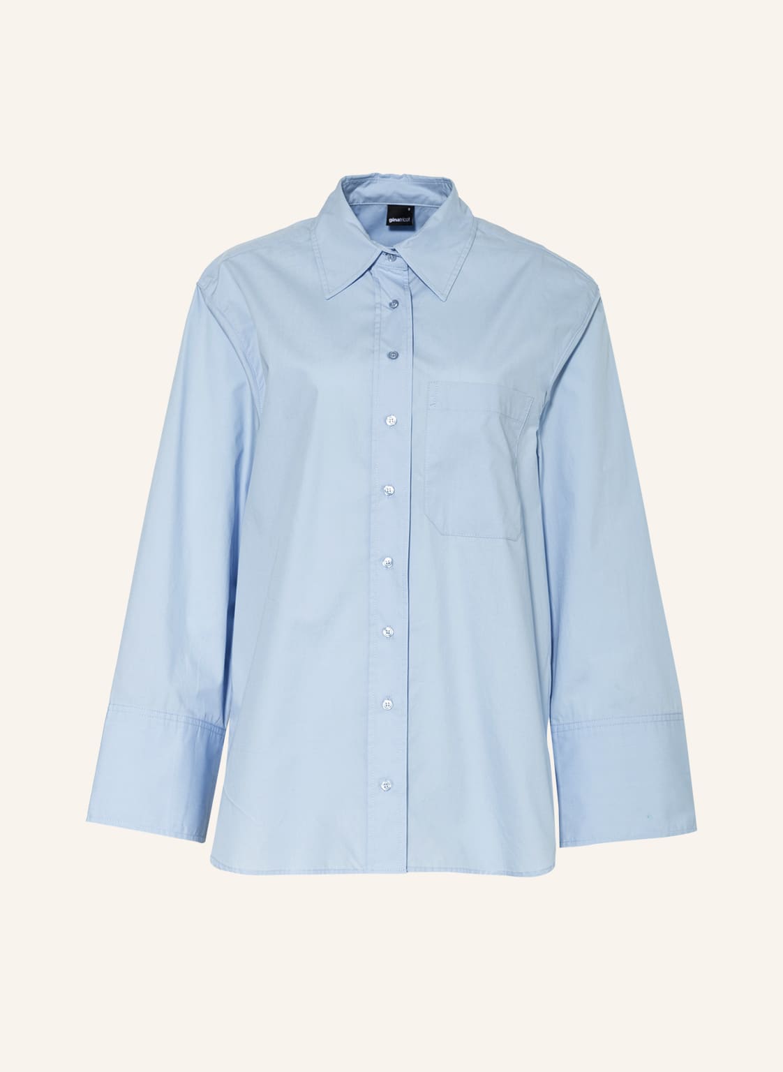 Image of Gina Tricot Hemdbluse Gizem blau