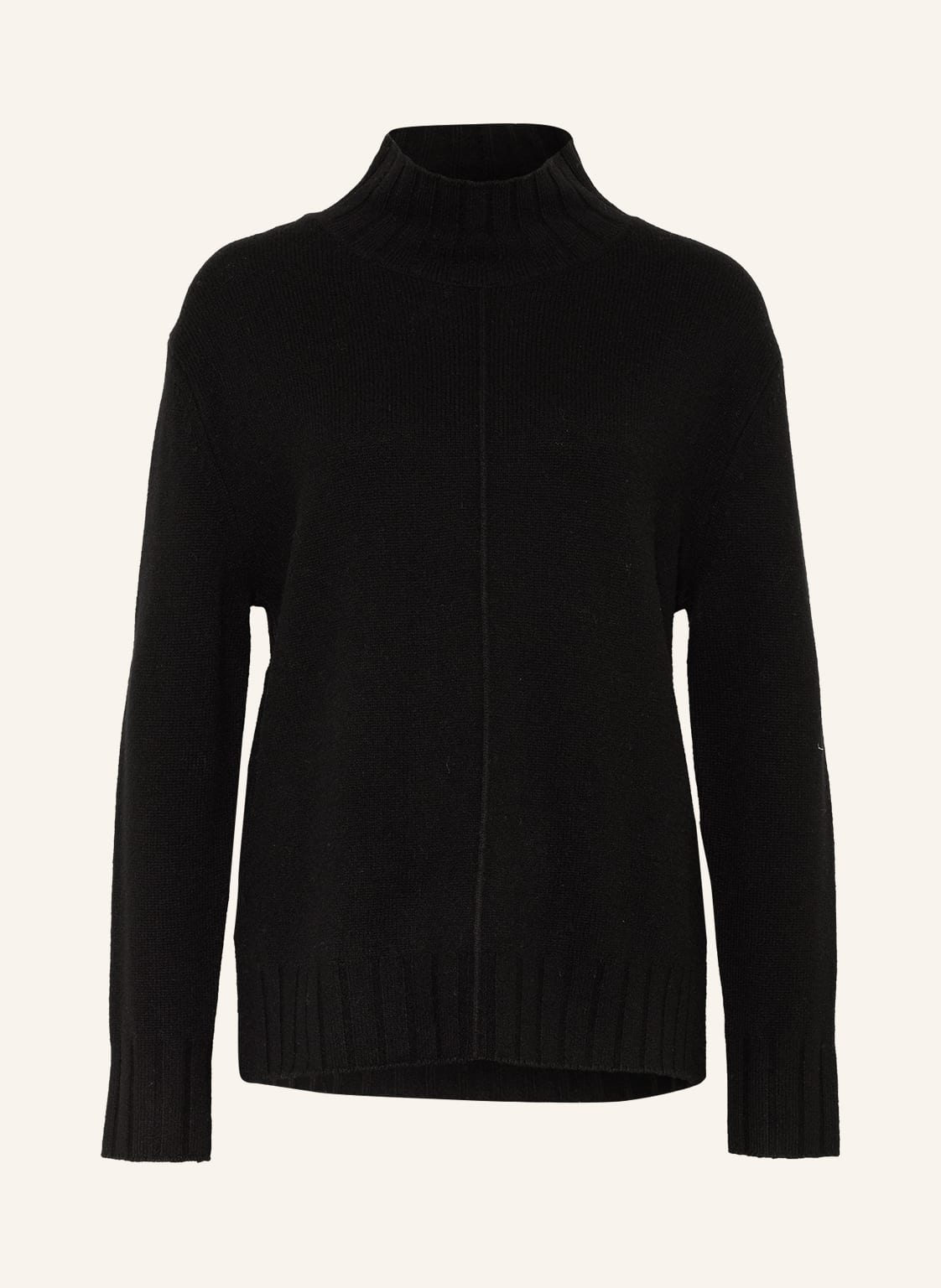 Image of Mrs & Hugs Pullover Aus Merinowolle schwarz