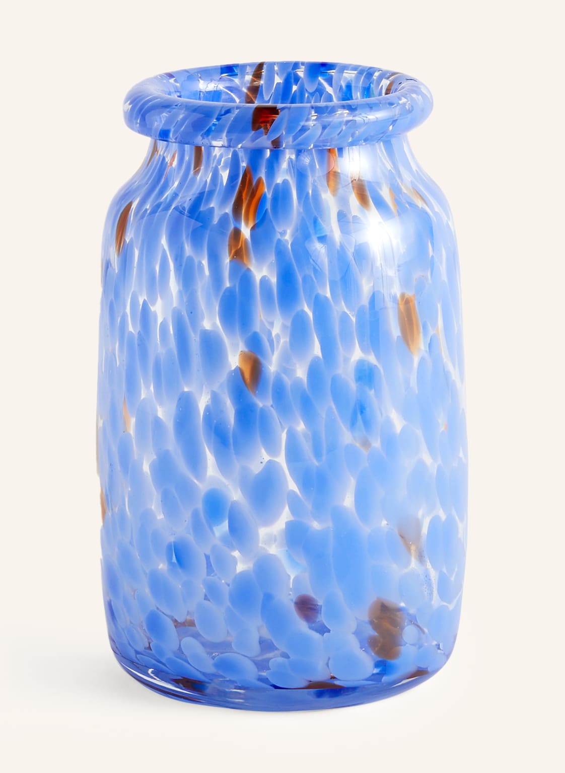 Image of Hay Vase Splash blau