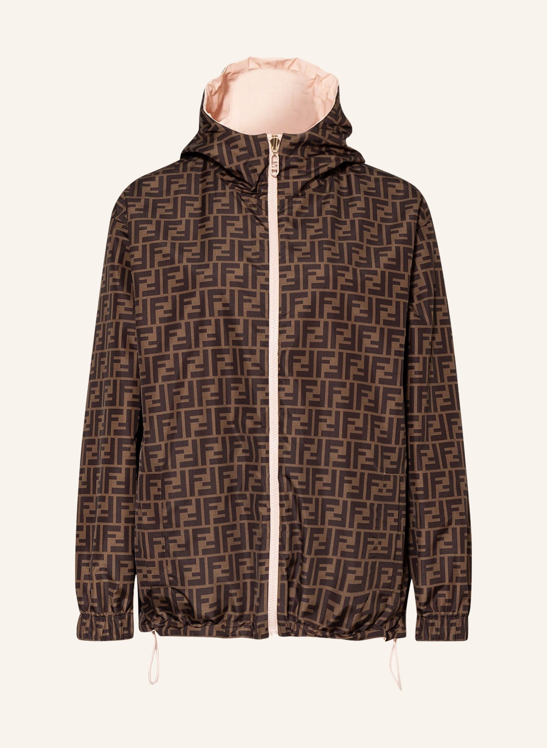 Image of Fendi Jacke Zum Wenden rosa