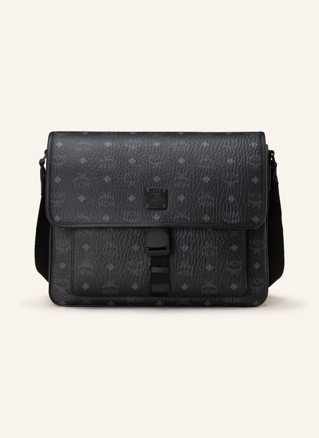 Image of Mcm Umhängetasche Klassik Medium schwarz
