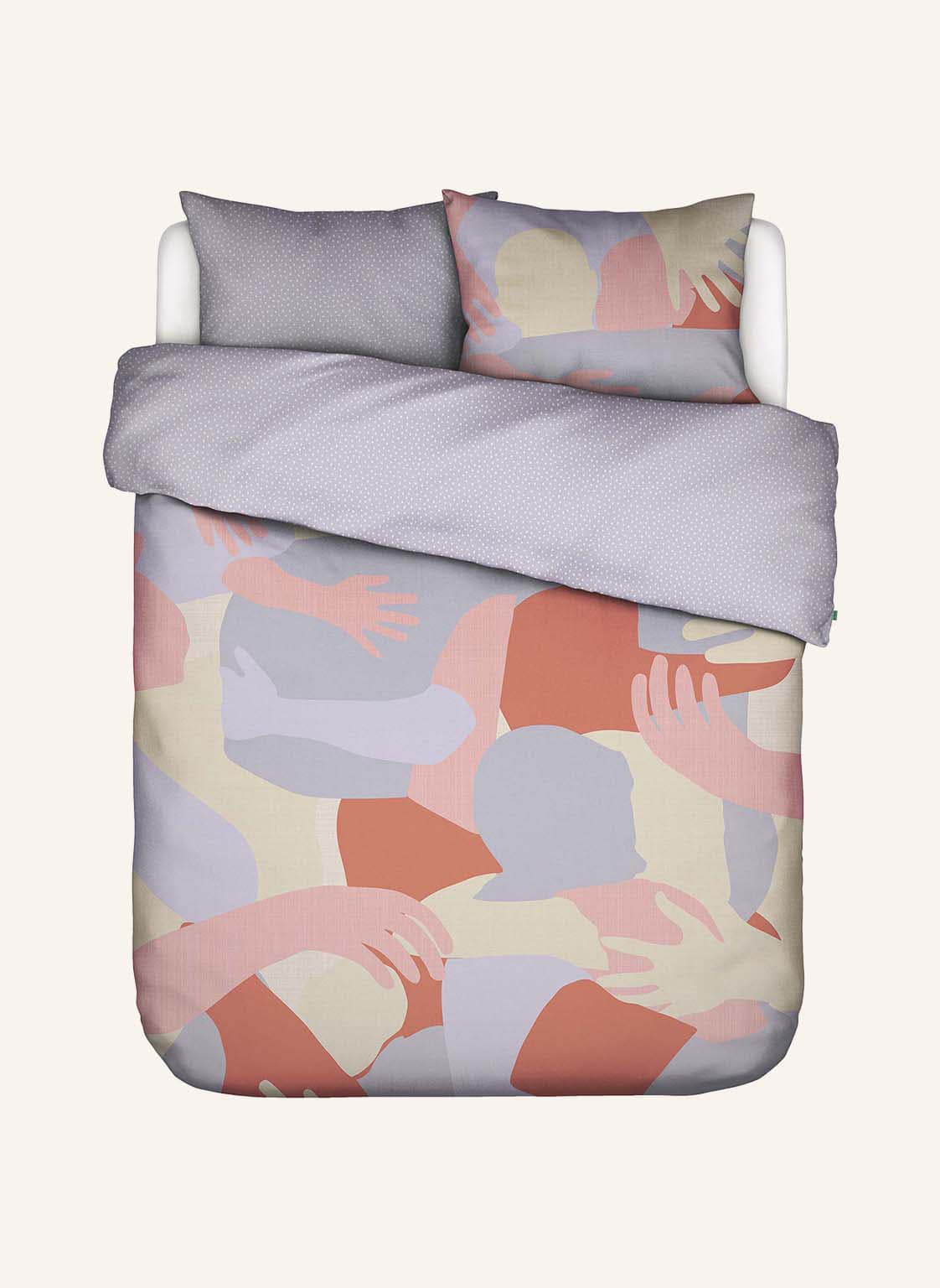 Image of Covers & Co Bettwäsche Hug It Out Zum Wenden gruen