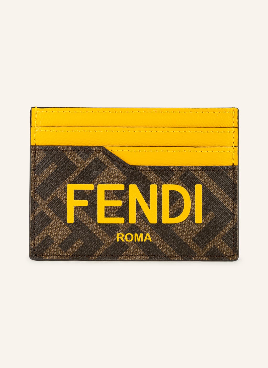 Image of Fendi Kartenetui braun