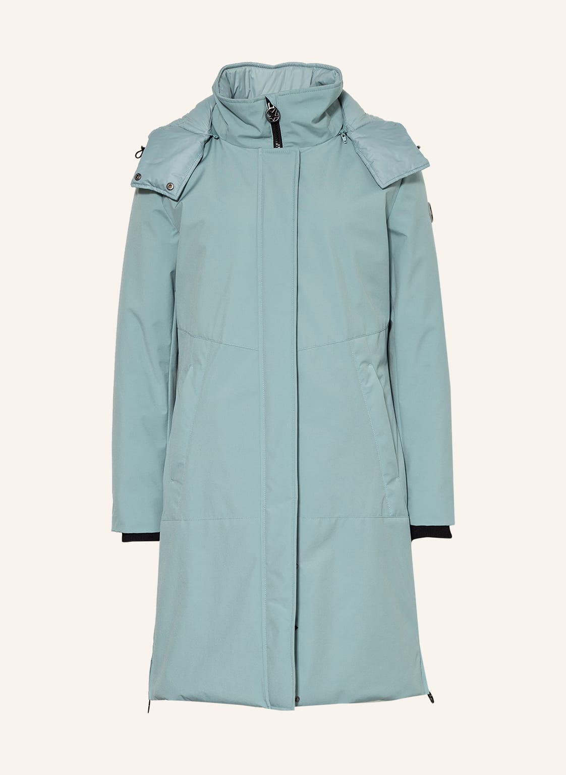 Image of Fuchs Schmitt Parka Mit Abnehmbarer Kapuze blau