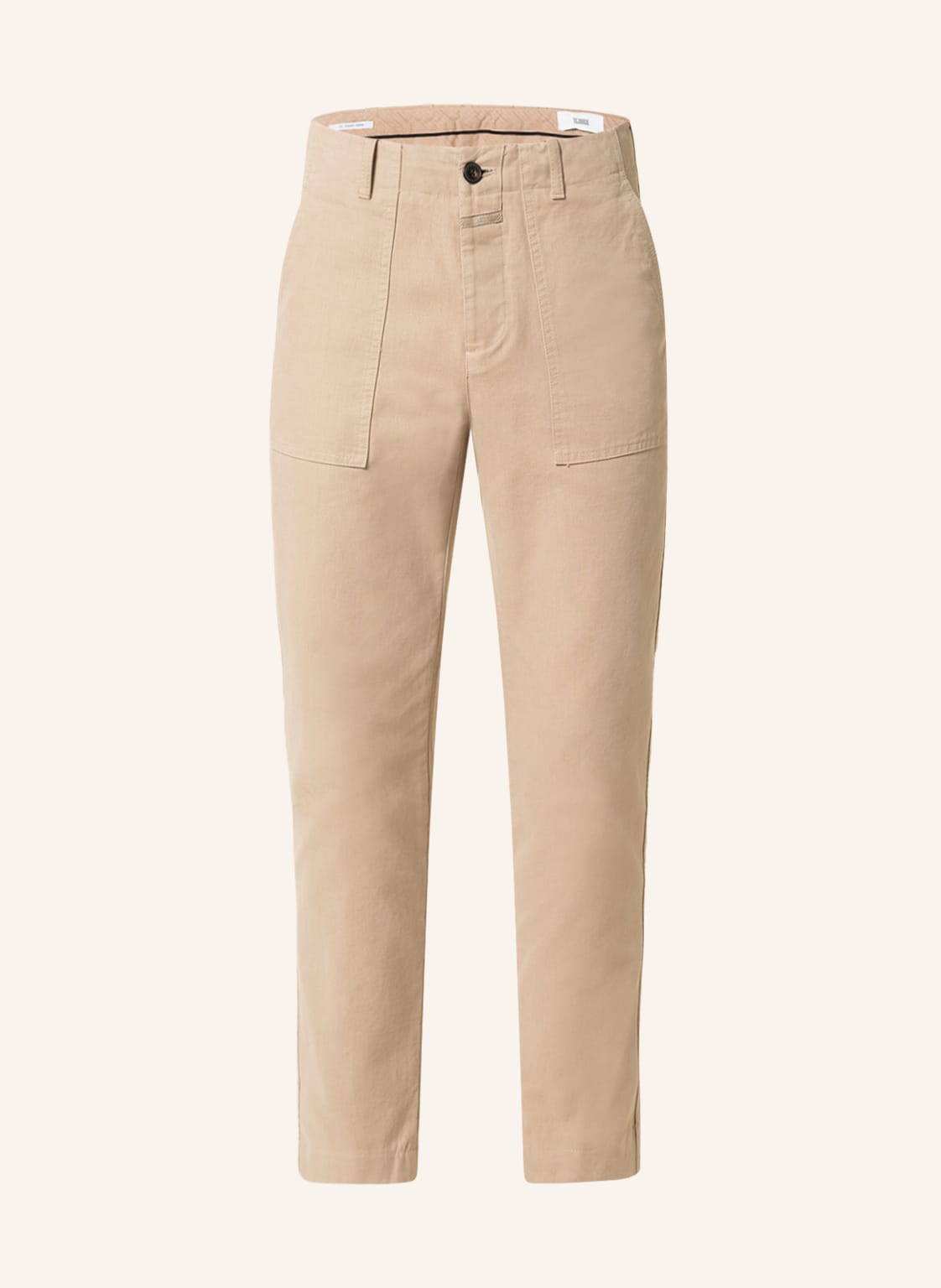Image of Closed Hose Kobe Tapered Fit beige