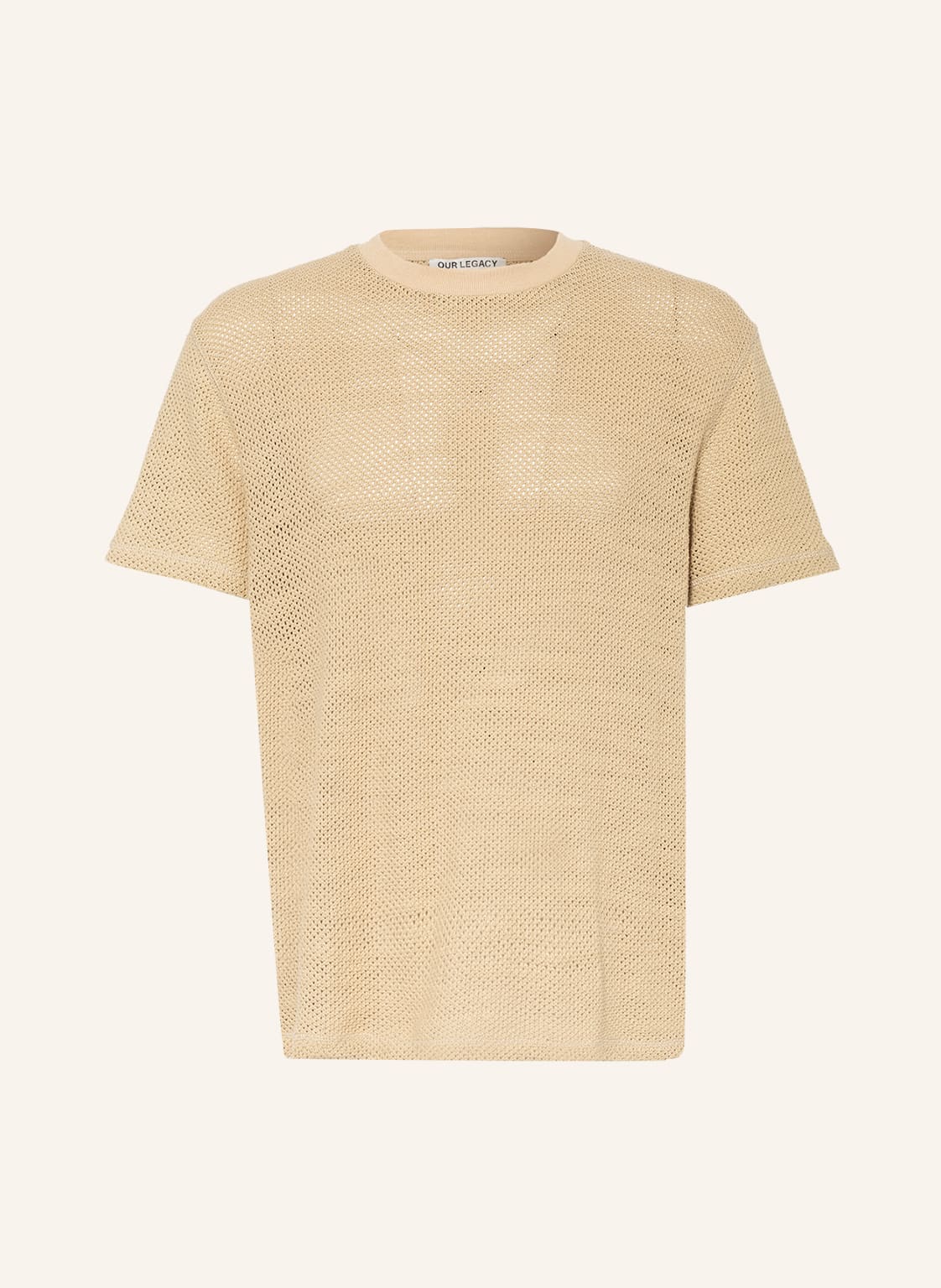 Image of Our Legacy Strickshirt beige