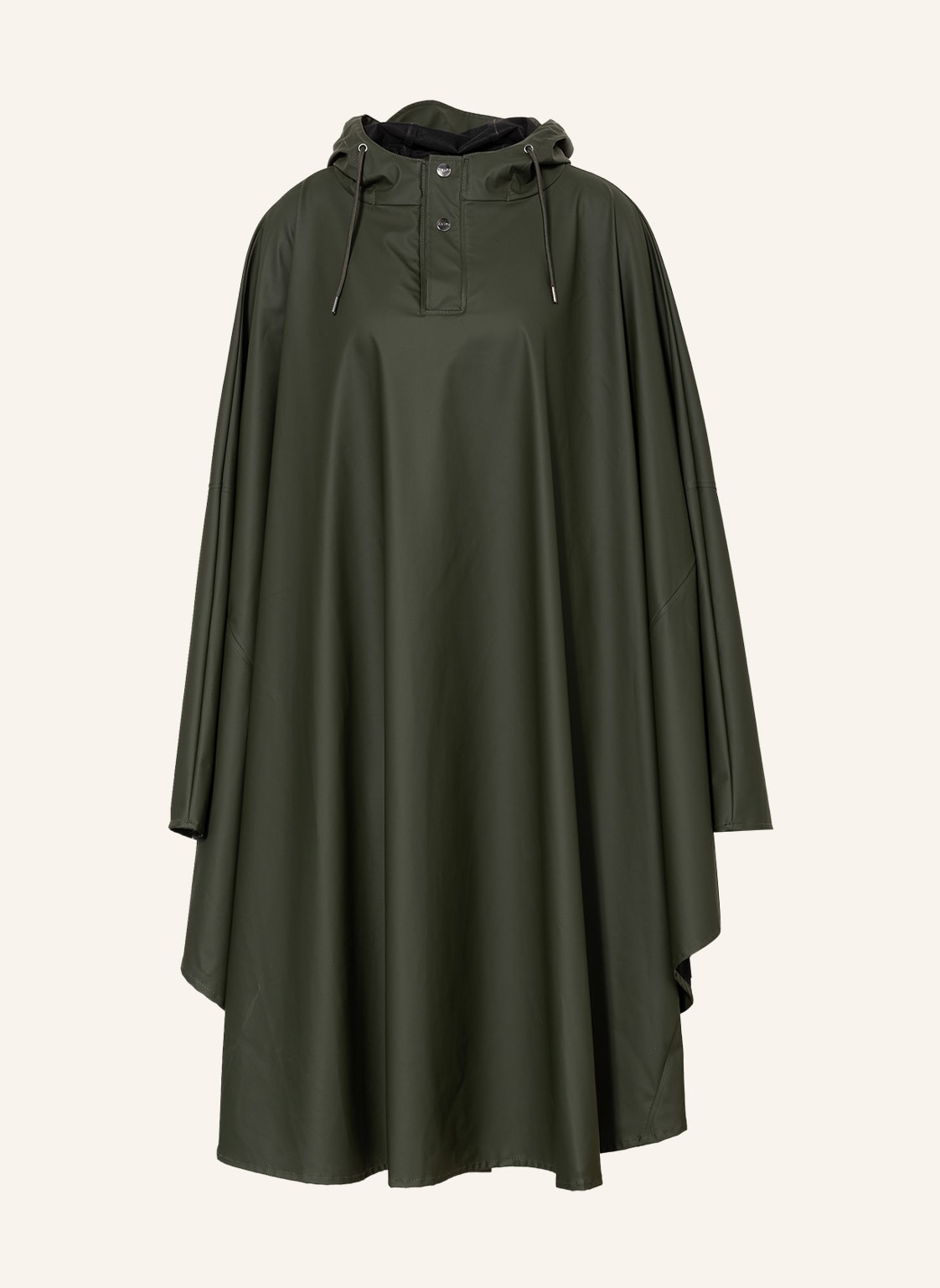 Image of Rains Oversized-Regenponcho gruen