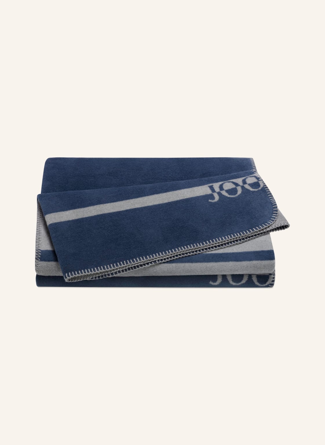 Image of Joop! Plaid Logo blau