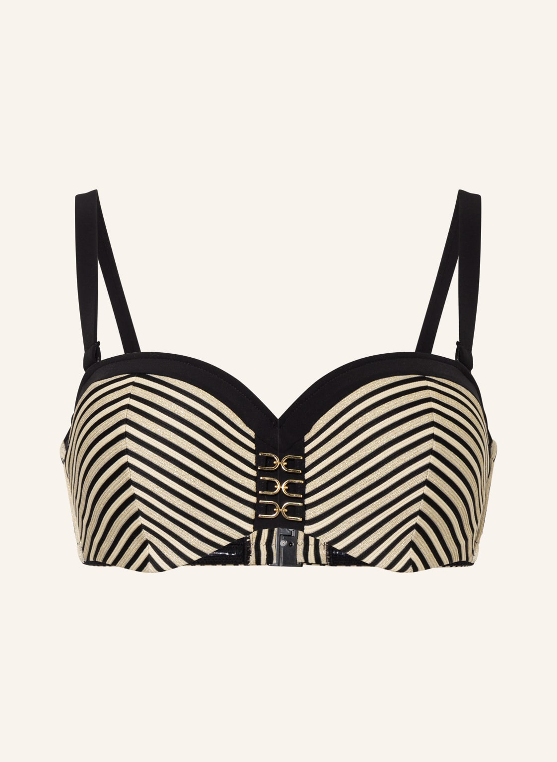 Image of Maryan Mehlhorn Bügel-Bikini-Top Pirates gold