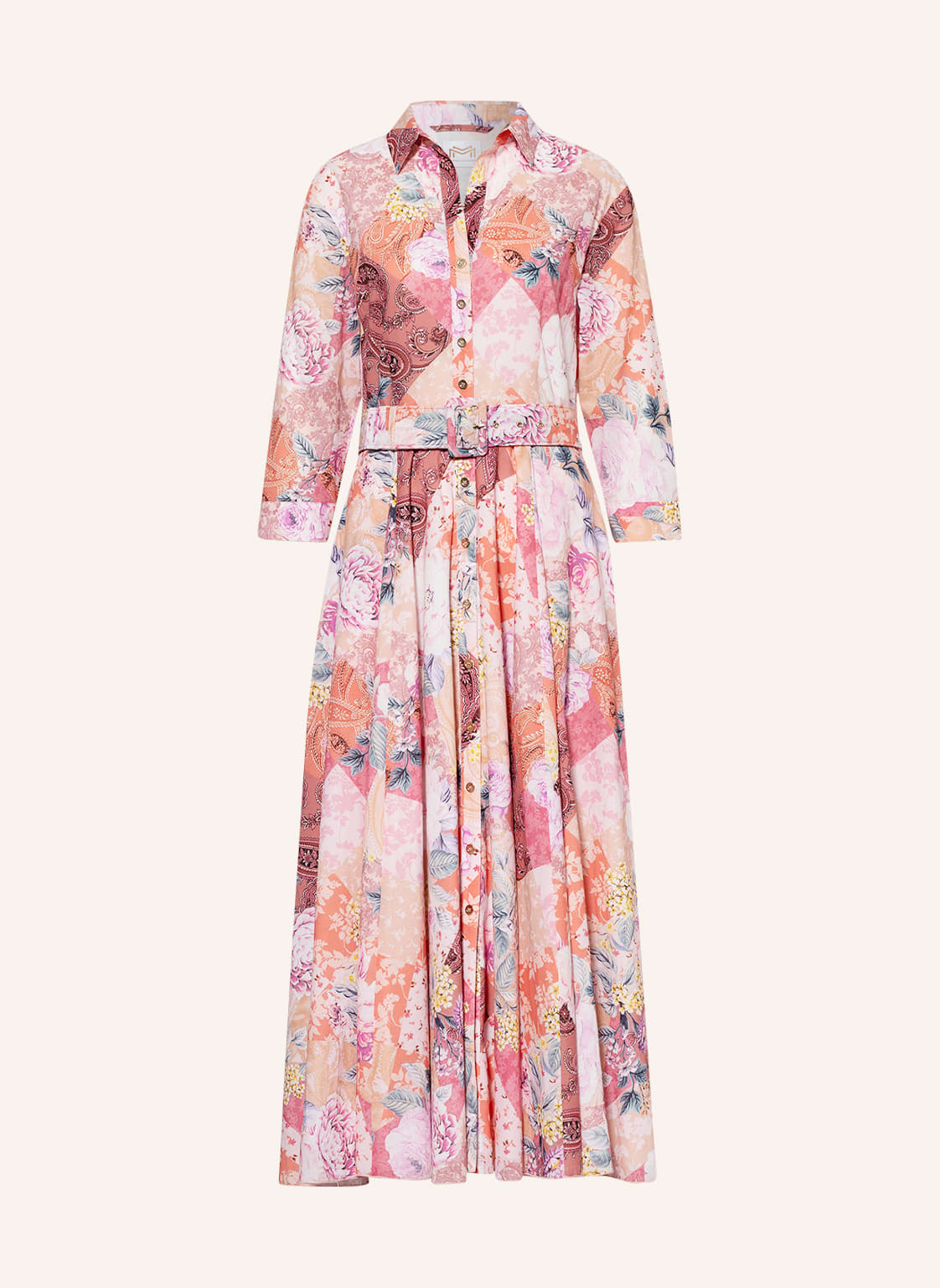 Image of Maryan Mehlhorn Hemdblusenkleid Euphoria Mit 3/4-Arm rosa