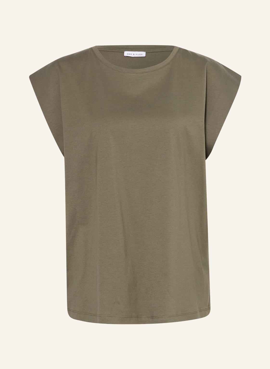 Image of Mrs & Hugs T-Shirt gruen