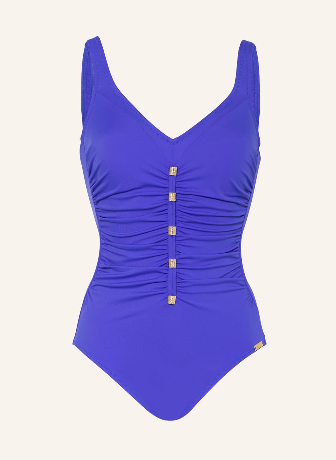 Image of Charmline Shape-Badeanzug Uni blau