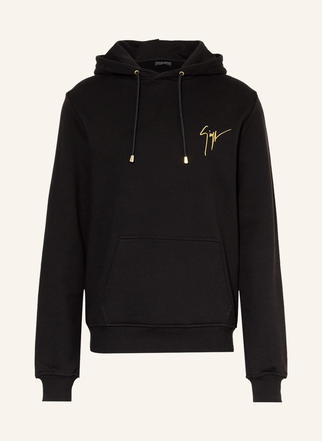 Image of Giuseppe Zanotti Design Hoodie schwarz