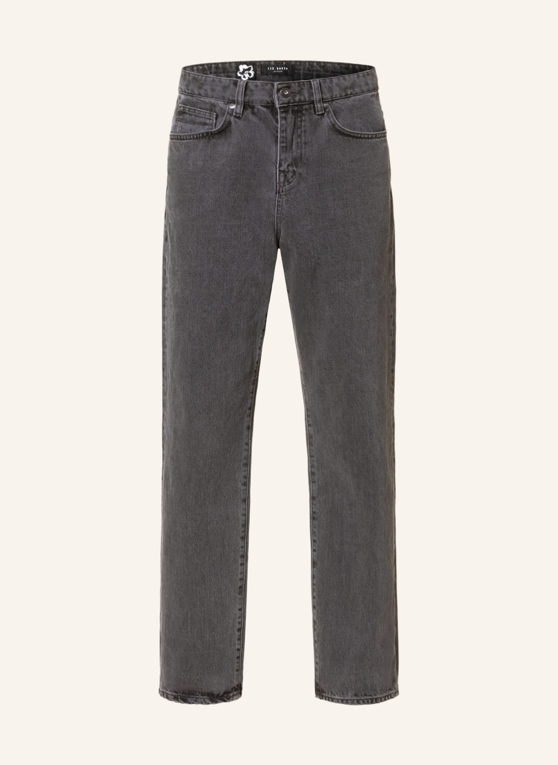 Image of Ted Baker Jeans Ovall Straight Fit grau