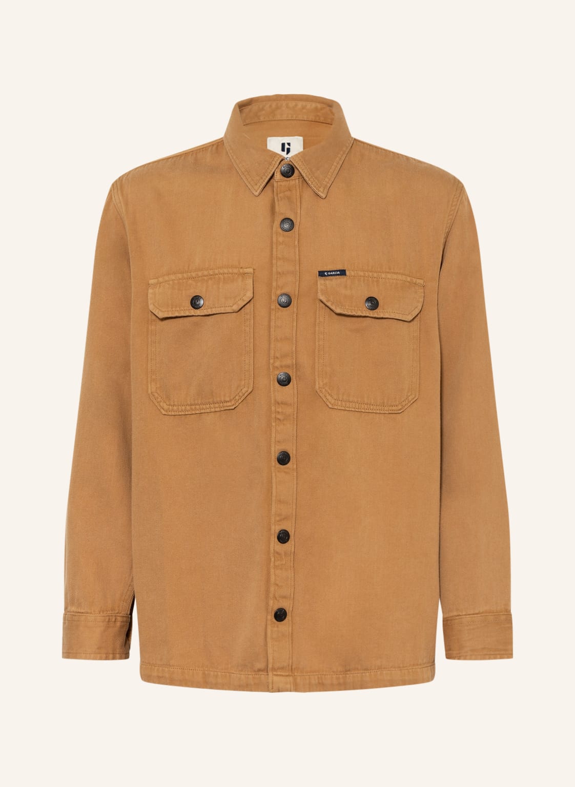 Image of Garcia Overshirt braun