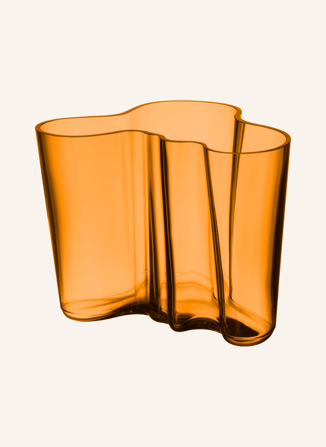 Image of Iittala Vase Alvar Aalto orange