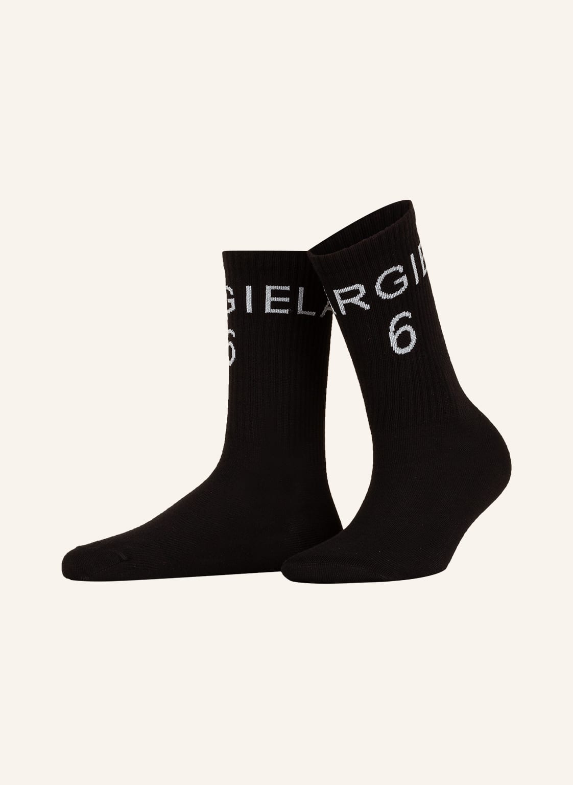 Image of mm6 Maison Margiela Socken Gauge 18 schwarz