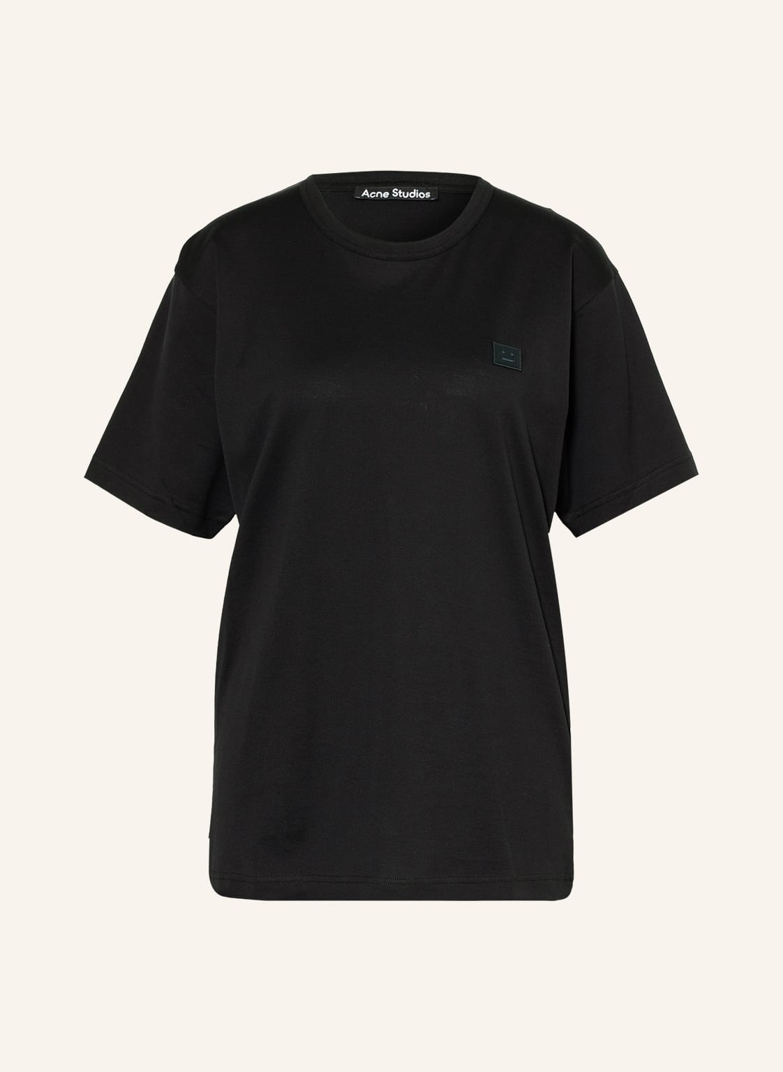 Image of Acne Studios T-Shirt schwarz