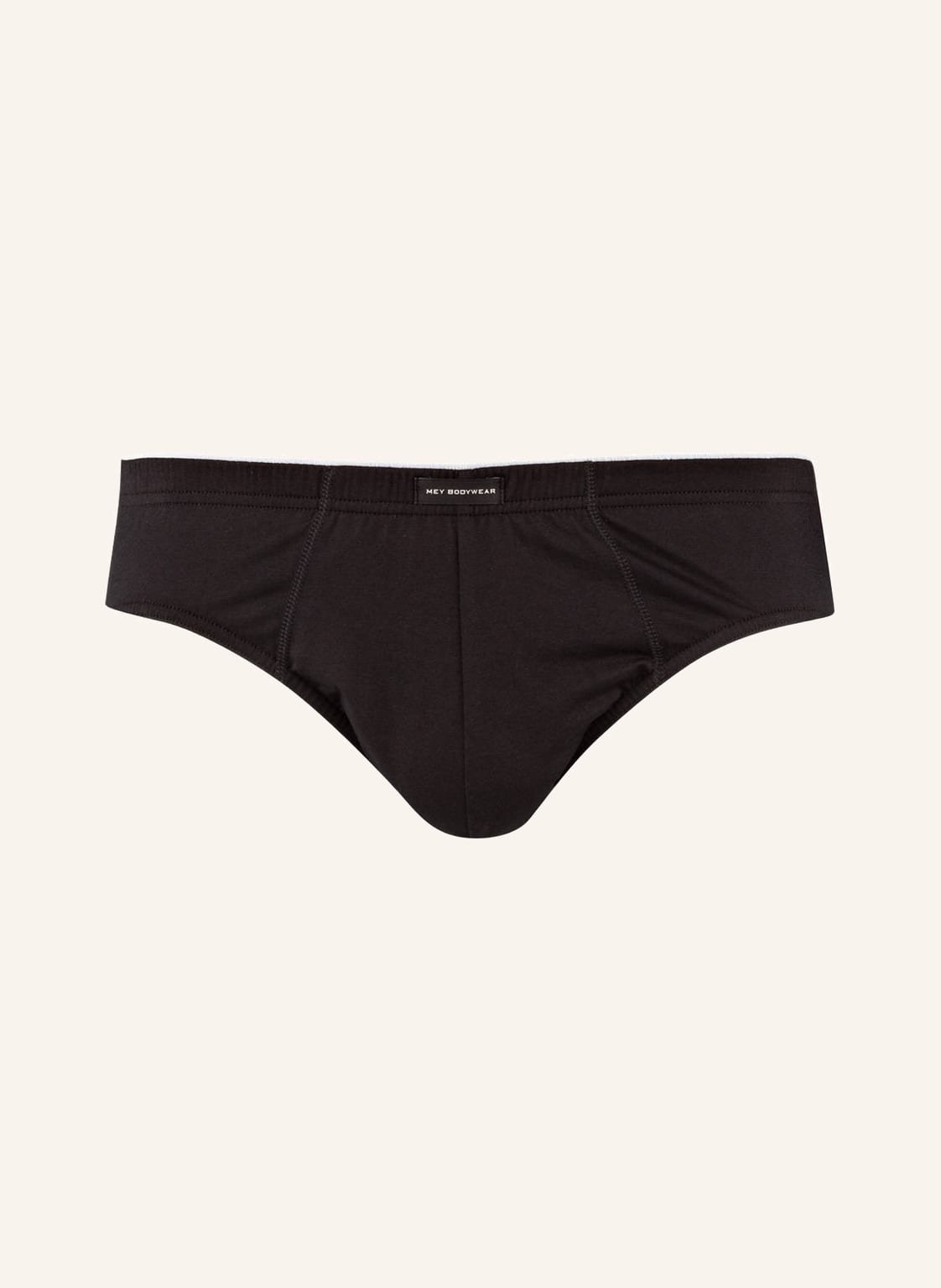 Image of Mey Slip Serie Dry Cotton schwarz