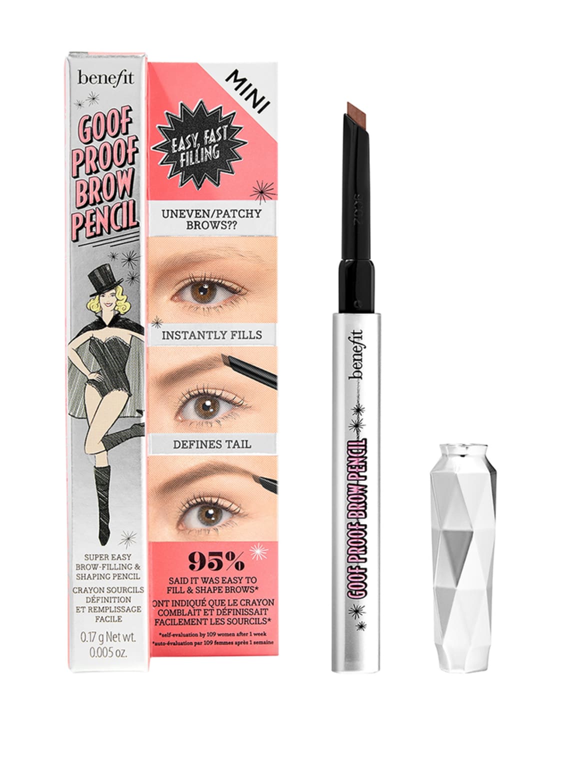 Image of Benefit Goof Proof Brow Pencil Mini Augenbrauenstift
