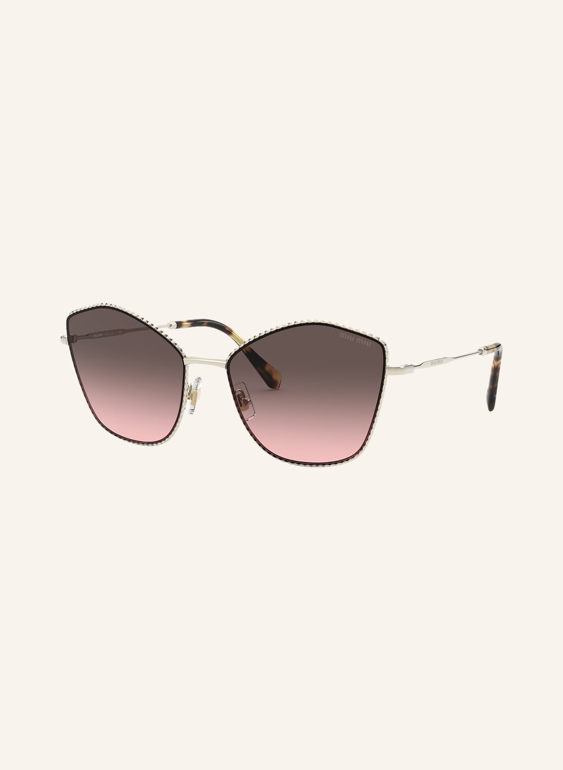 Image of Miu Miu Sonnenbrille Mu 60vs gold