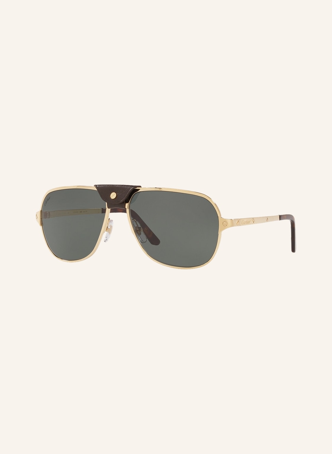 Image of Cartier Sonnenbrille ct0165s gold