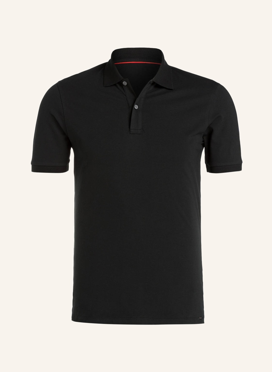Image of Olymp Piqué-Poloshirt Level Five Body Fit schwarz