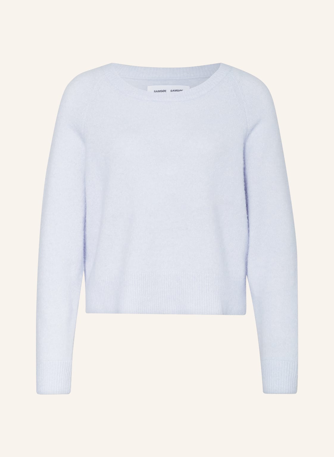 Image of Samsøe Samsøe Pullover Nor Mit Alpaka blau