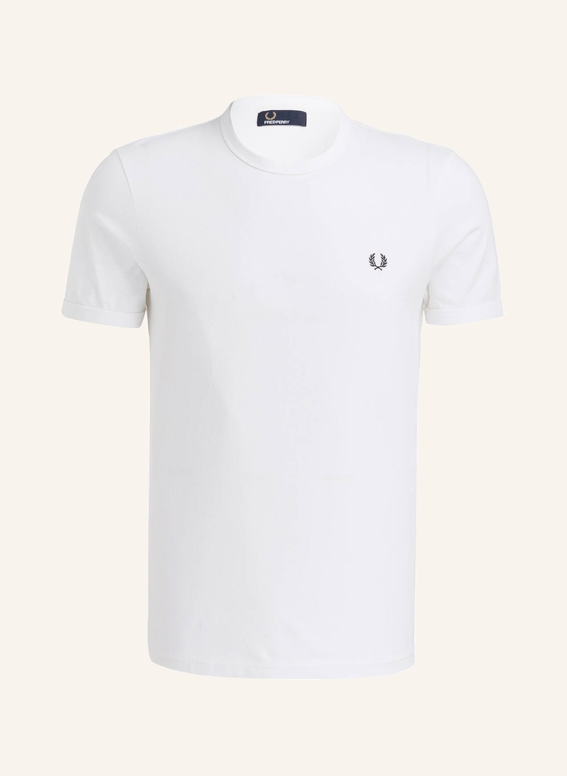 Image of Fred Perry T-Shirt weiss
