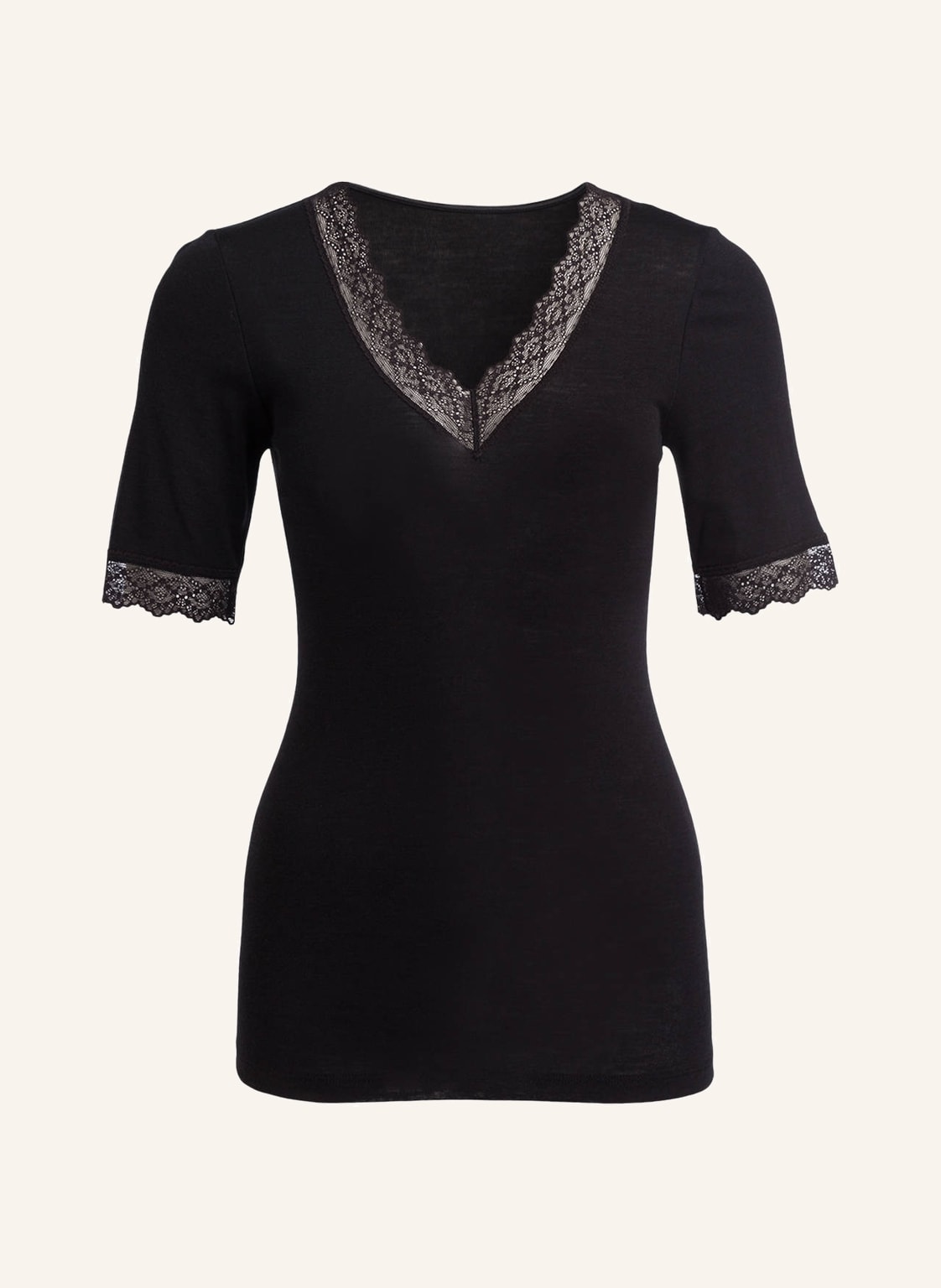 Image of Mey Top Serie Silk Touch Wool schwarz