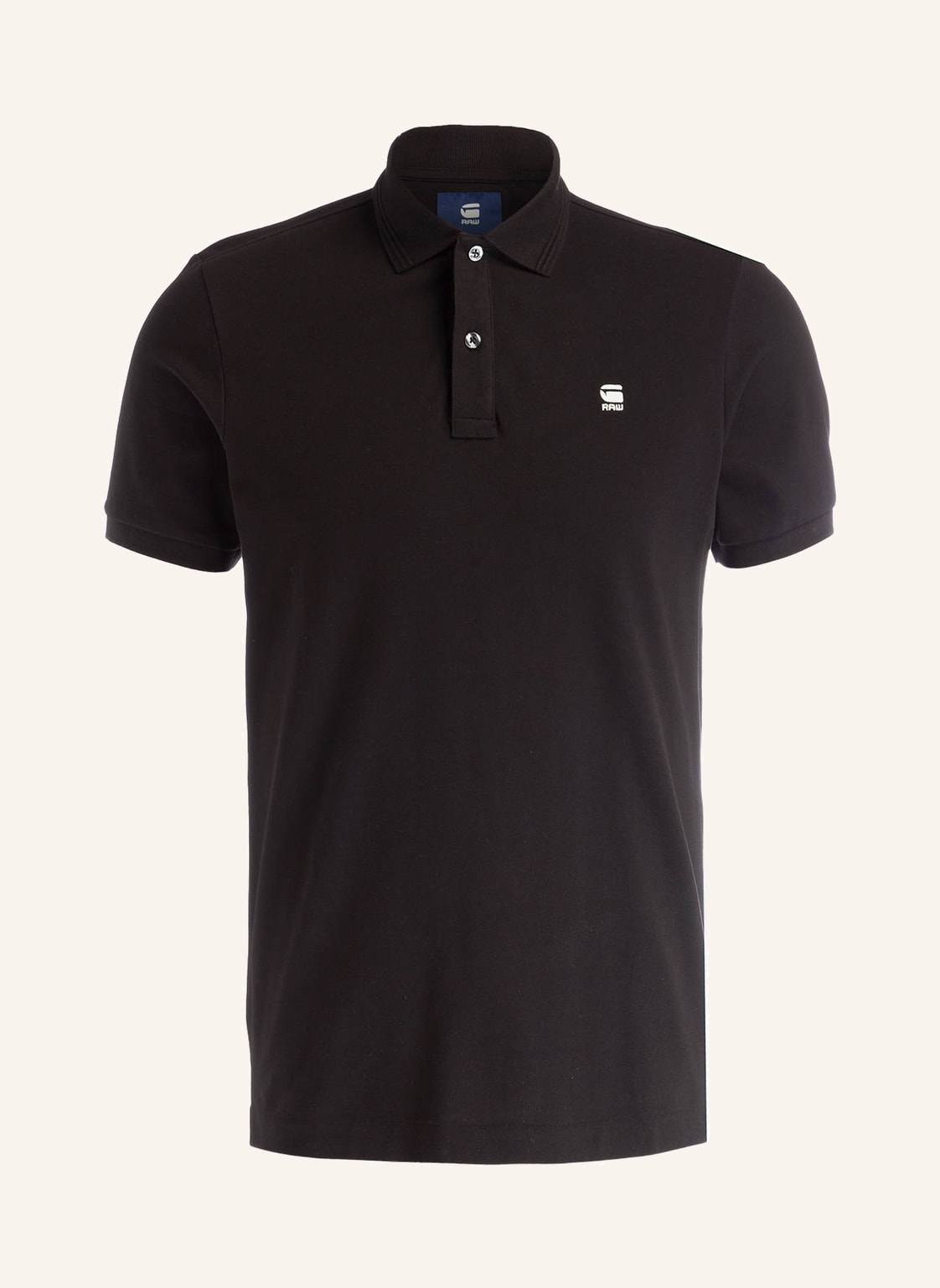 Image of G-Star Raw Piqué-Poloshirt Dunda Slim Fit schwarz