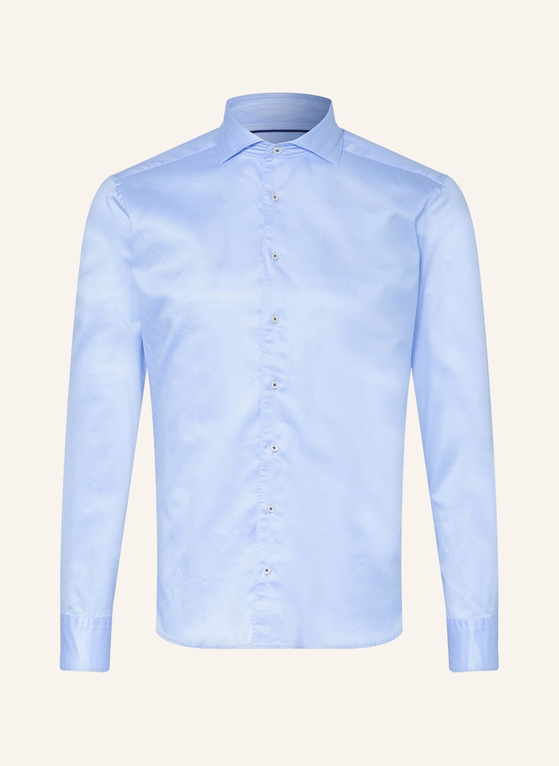 Image of Eterna 1863 Hemd Slim Fit blau