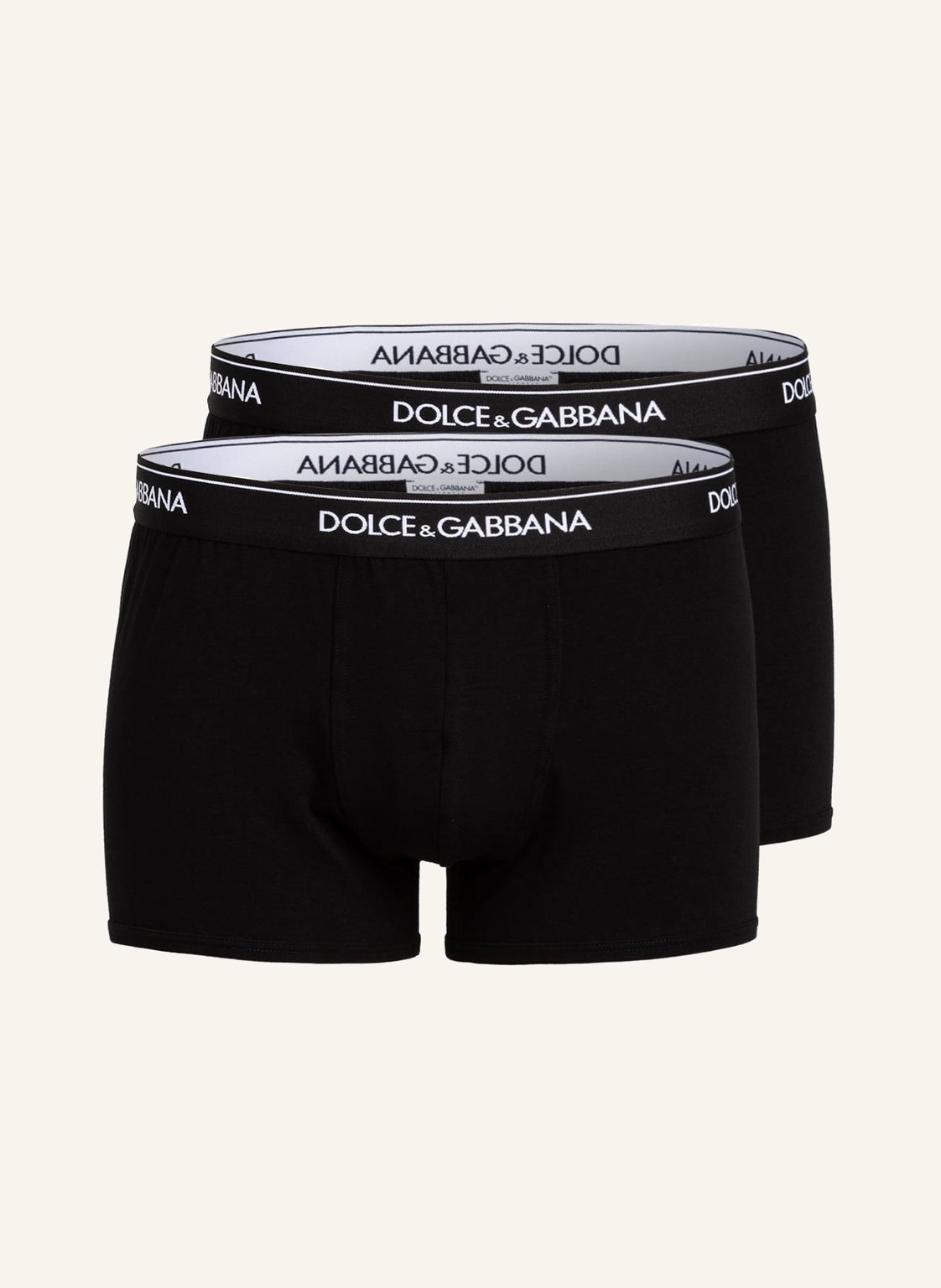 Image of Dolce & Gabbana 2er-Pack Boxershorts schwarz