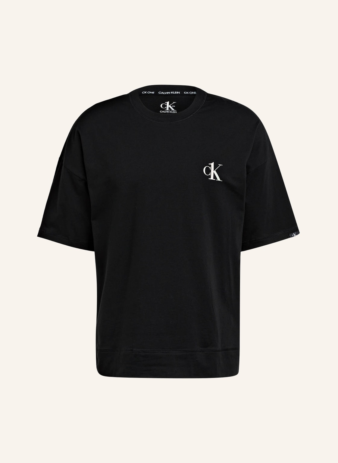 Image of Calvin Klein Schlafshirt schwarz
