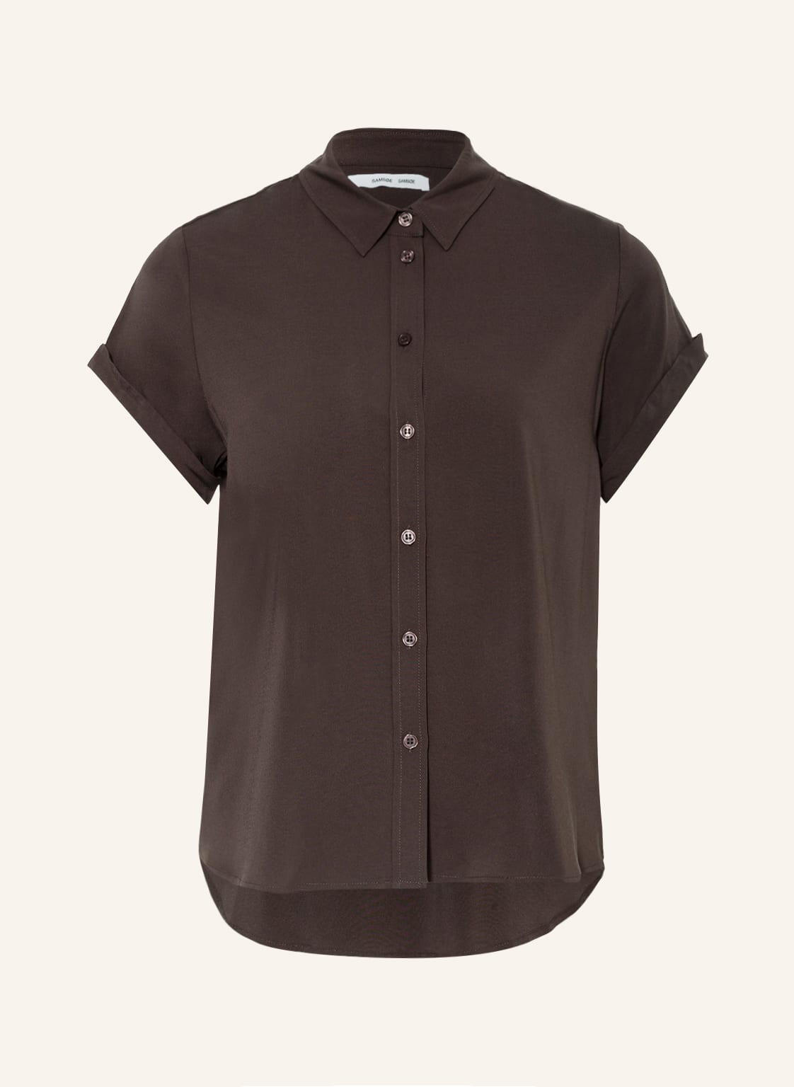 Image of Samsøe Samsøe Hemdbluse Majan braun