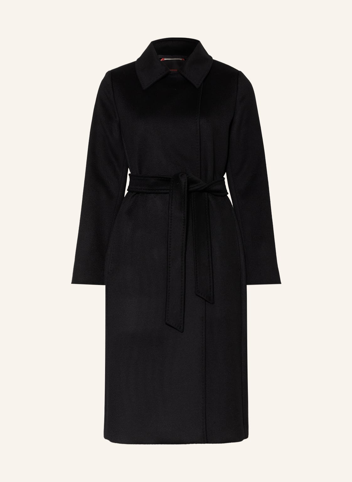 Image of Maxmara Studio Wollmantel Bcollag schwarz