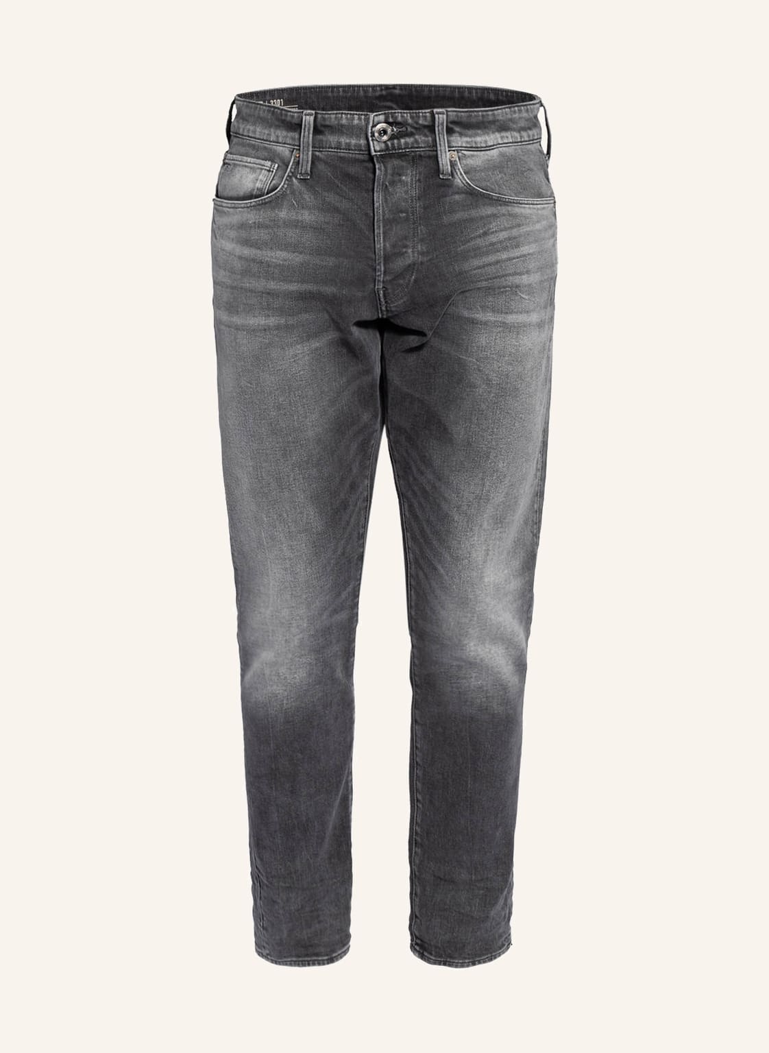 Image of G-Star Raw Jeans 3301 Straight Tapered Fit grau