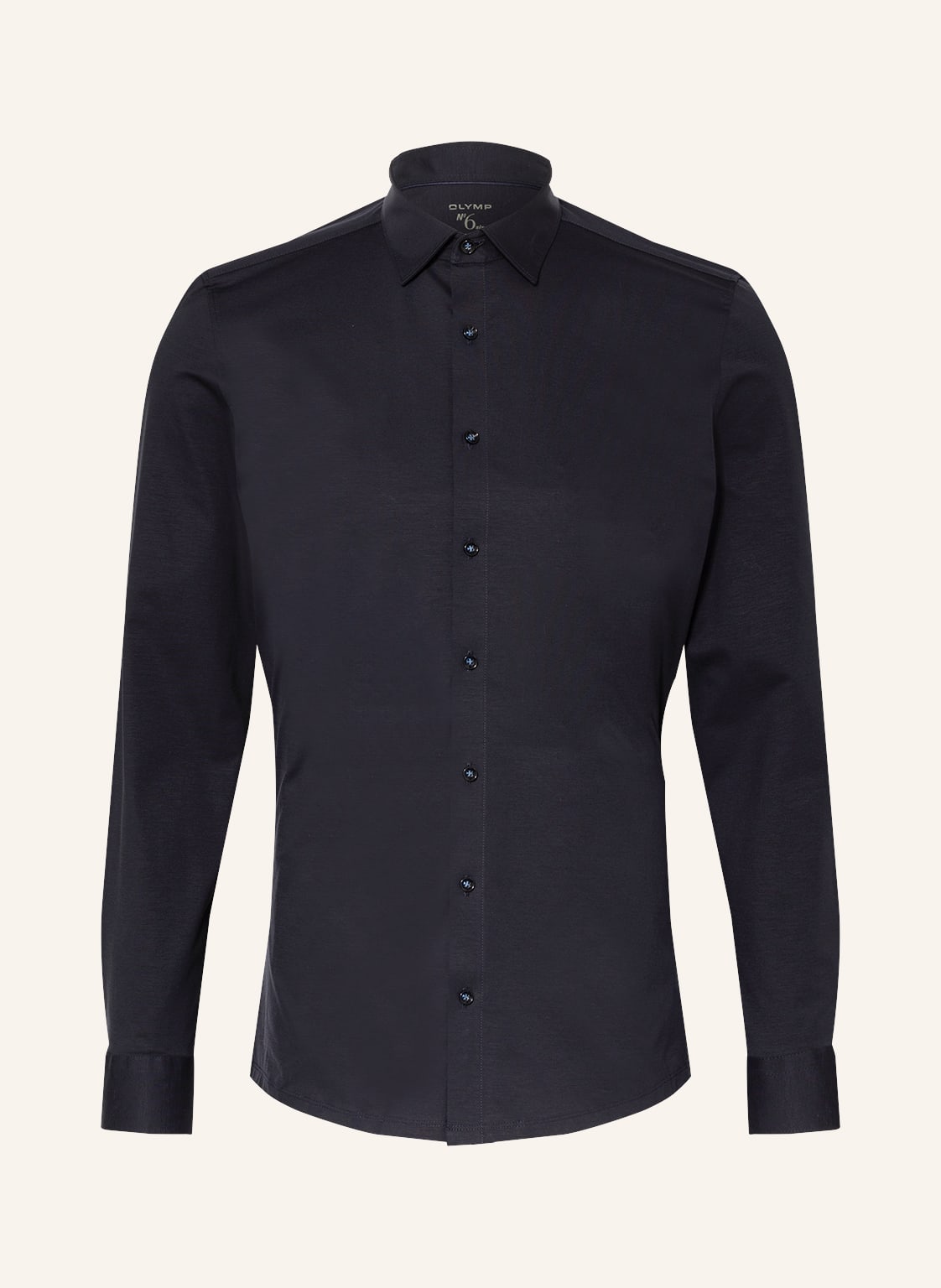 Image of Olymp Jerseyhemd Level Five 24/Seven Body Fit grau