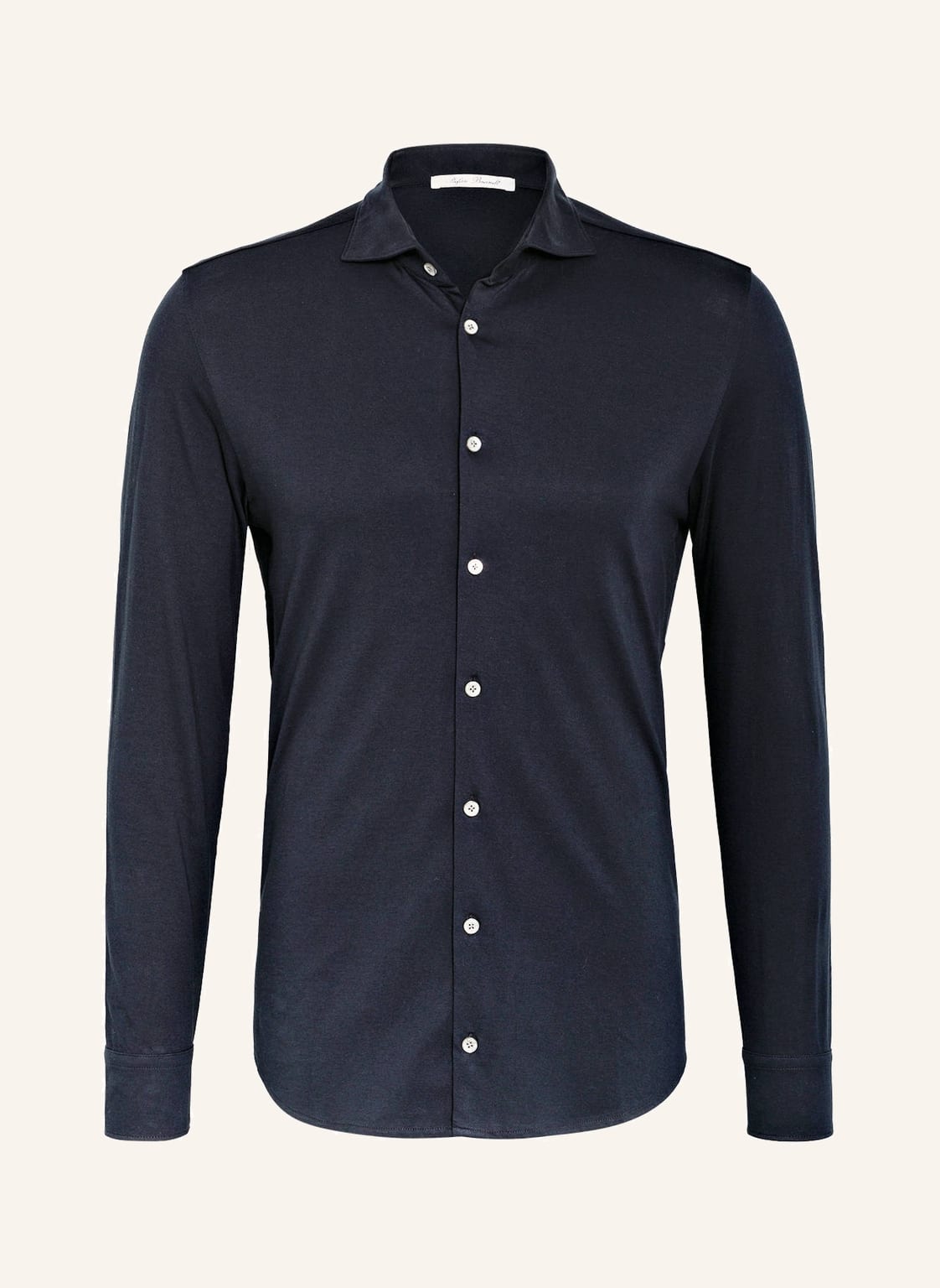 Image of Stefan Brandt Jerseyhemd Otis Slim Fit blau