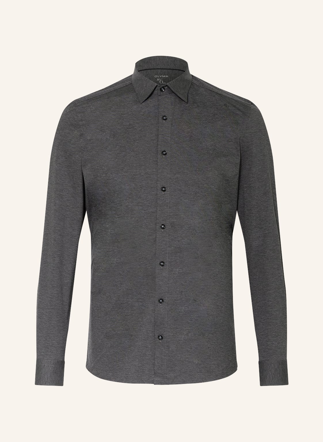 Image of Olymp Jerseyhemd No. Six 24/Seven Super Slim grau