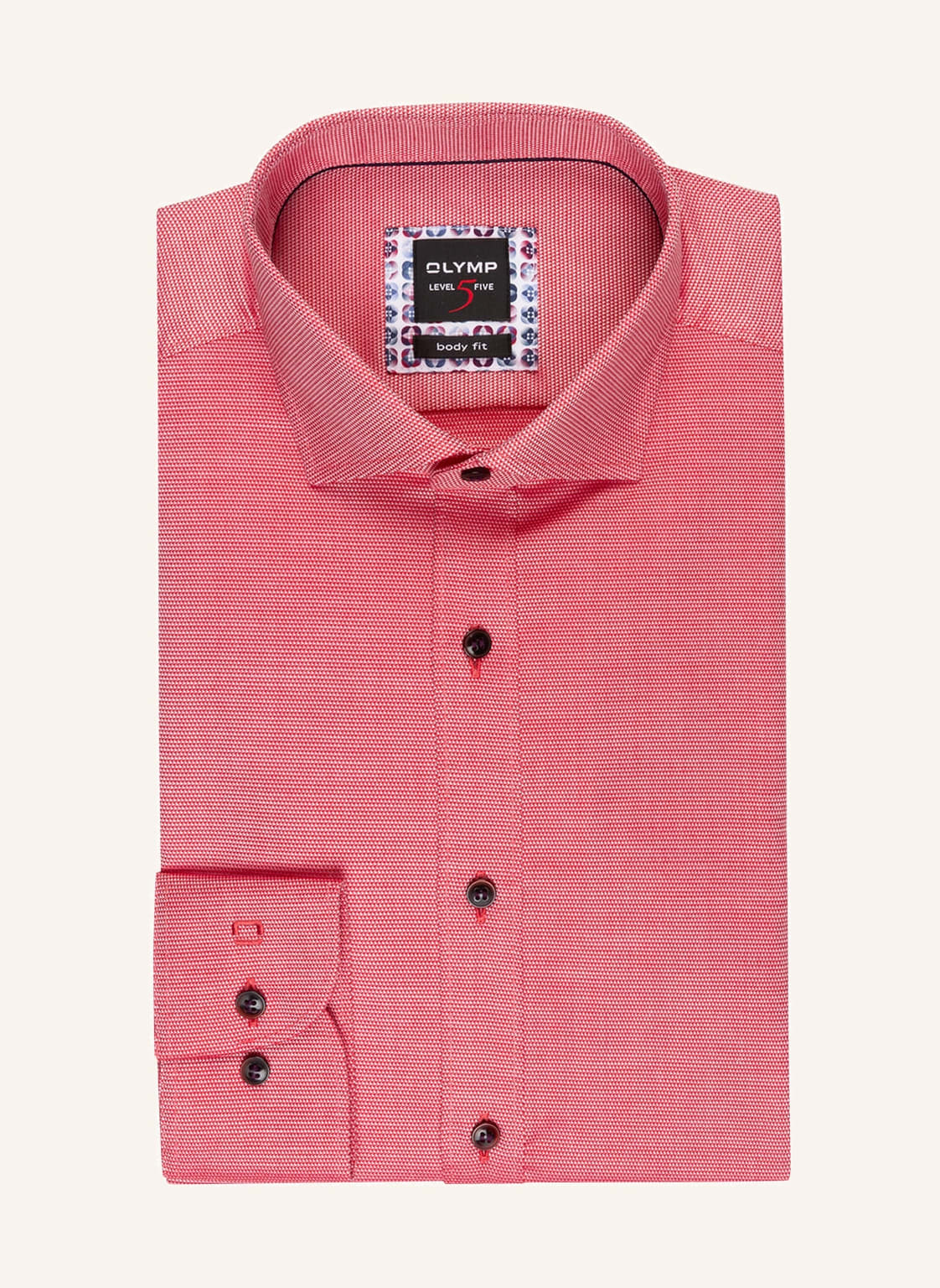 Image of Olymp Hemd Level Five Body Fit rot