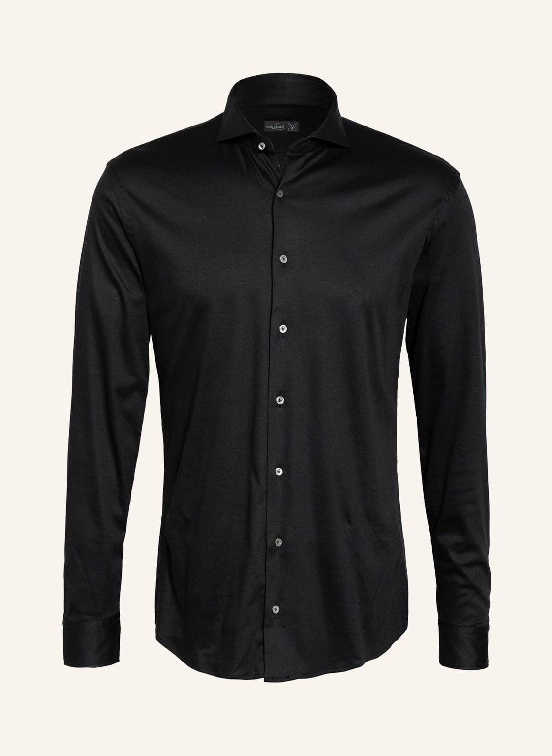 Image of Van Laack Jerseyhemd Slim Fit schwarz