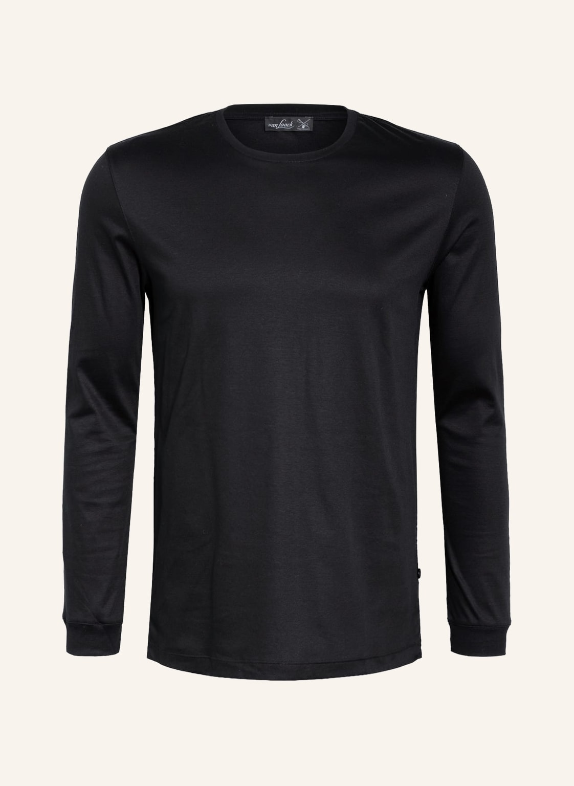 Image of Van Laack Longsleeve Paro schwarz