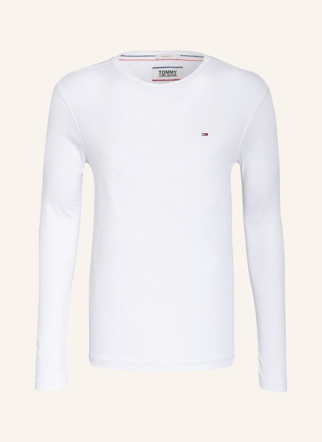 Image of Tommy Jeans Longsleeve weiss