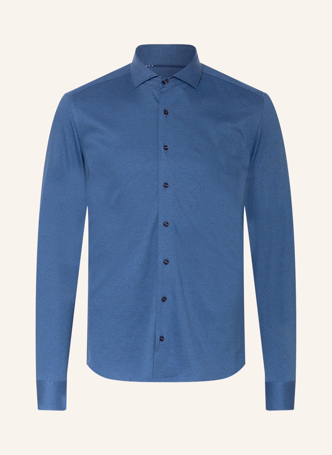 Image of Eterna 1863 Jerseyhemd Slim Fit blau