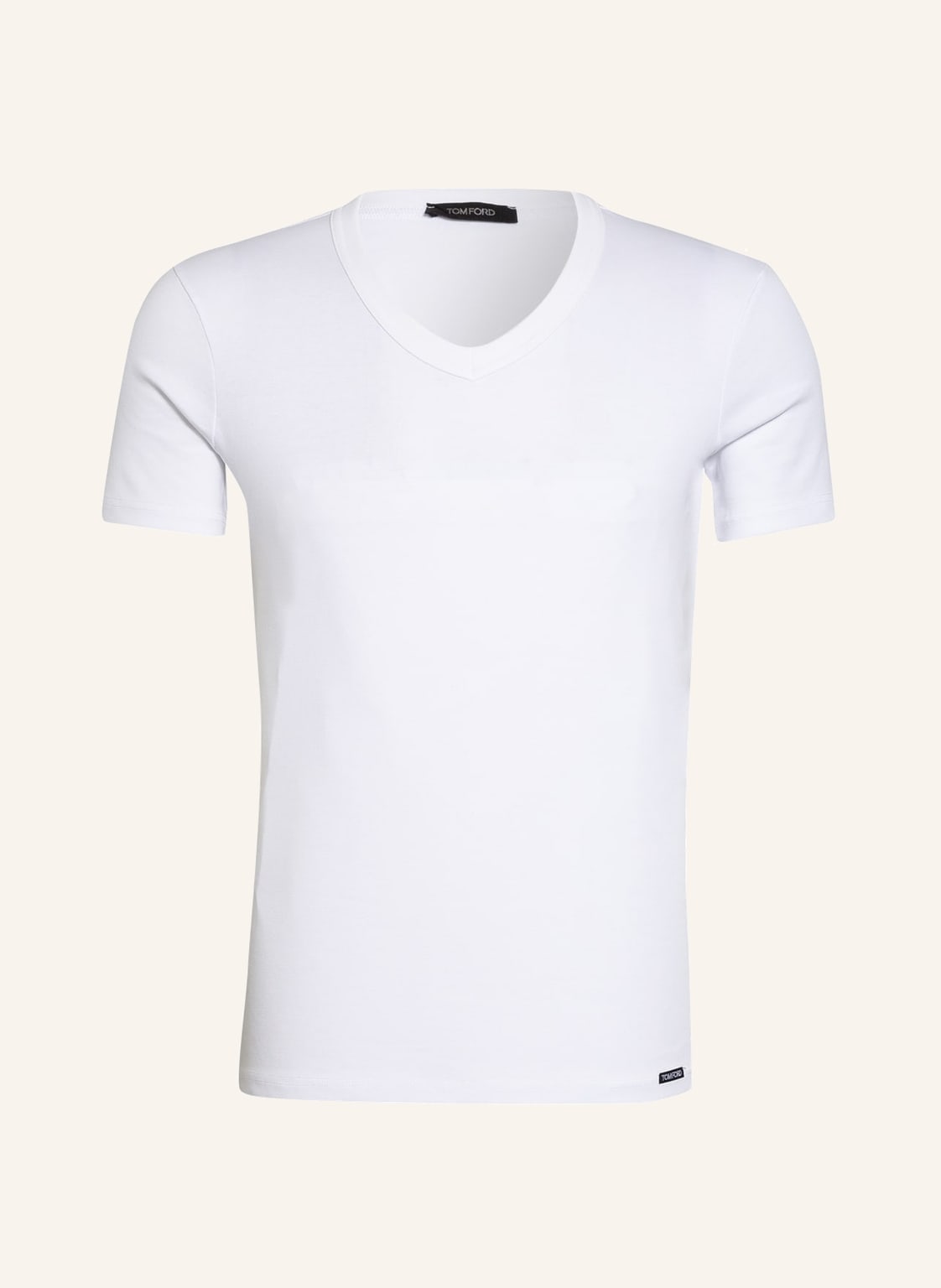 Image of Tom Ford V-Shirt weiss