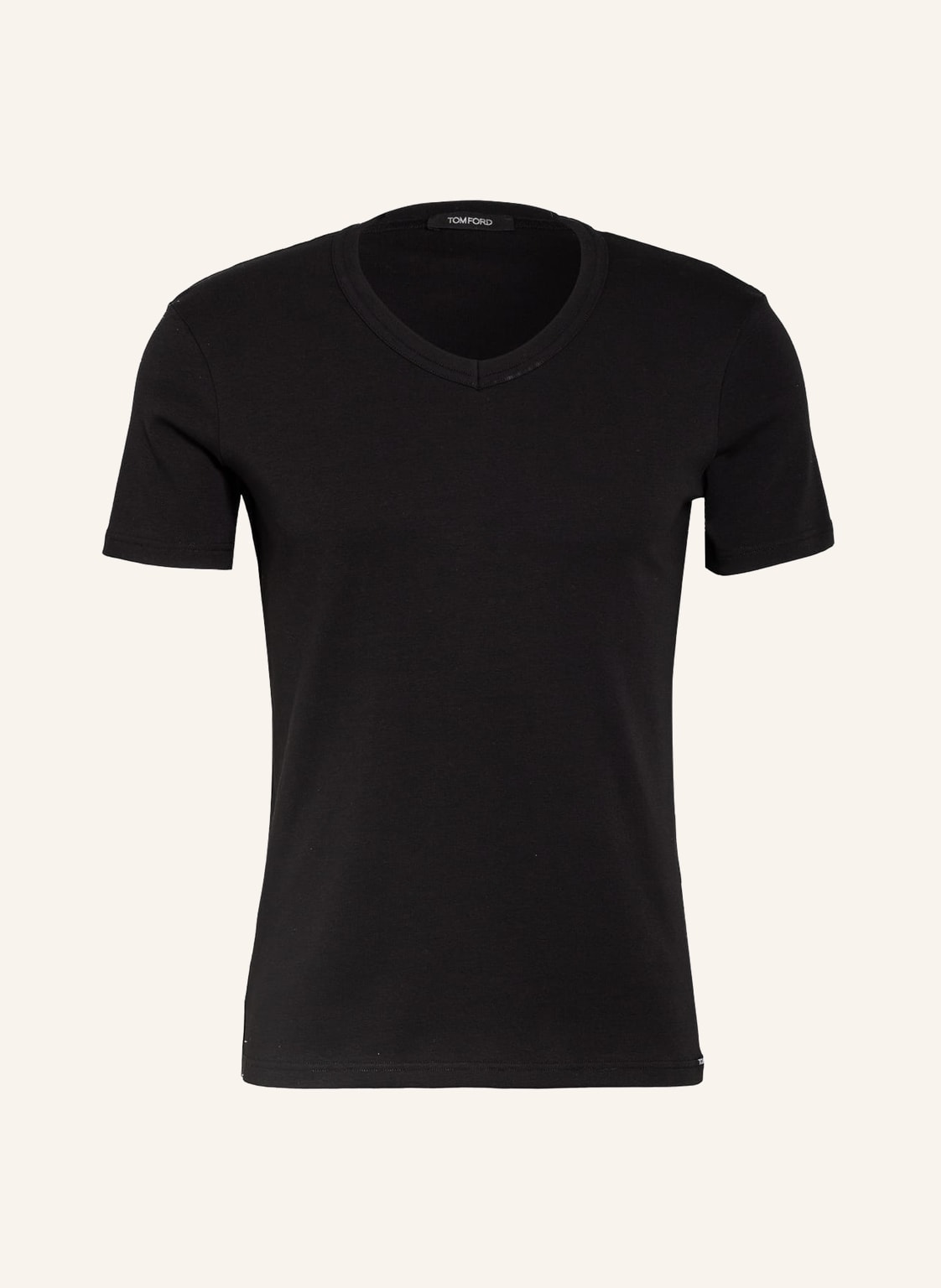 Image of Tom Ford V-Shirt schwarz