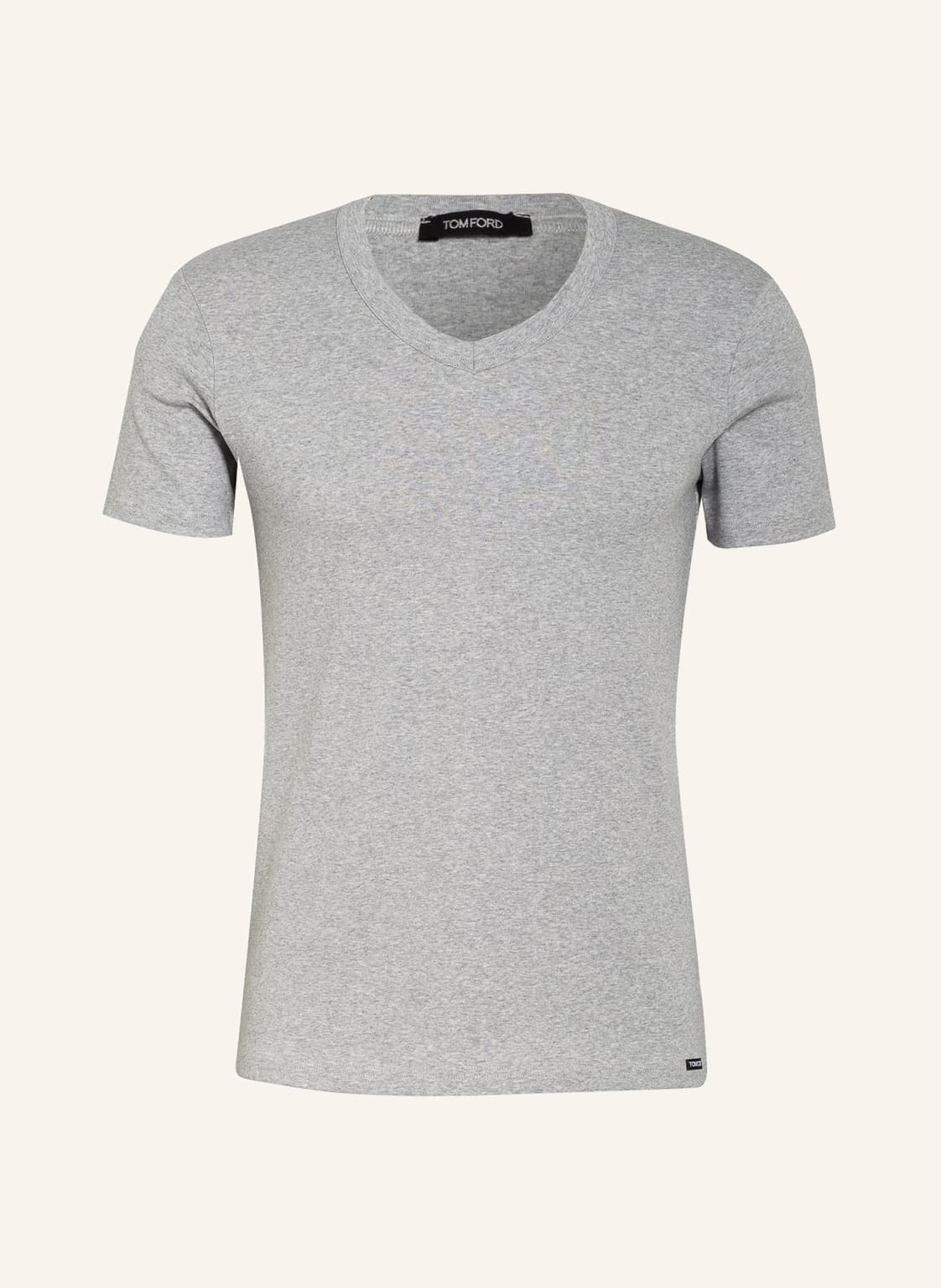 Image of Tom Ford V-Shirt grau