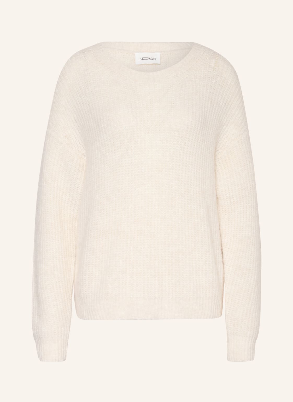 Image of American Vintage Pullover East Mit Alpaka weiss